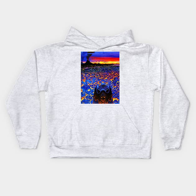 Jean Giraud - moebius Kids Hoodie by QualityArtFirst